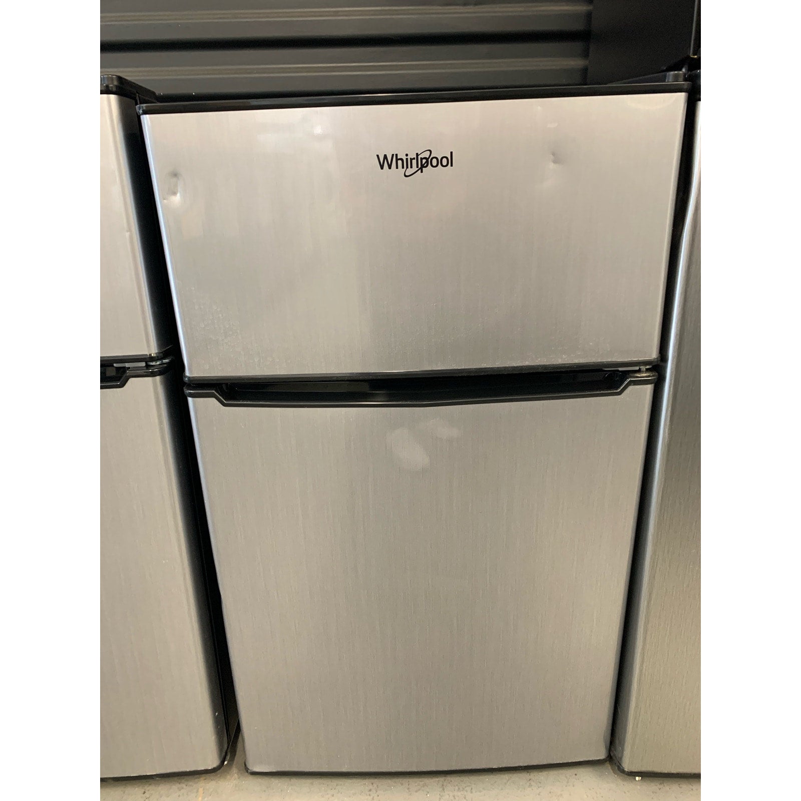 Whirlpool 3.1 cu ft mini shop refrigerator stainless steel wh31s1e manual