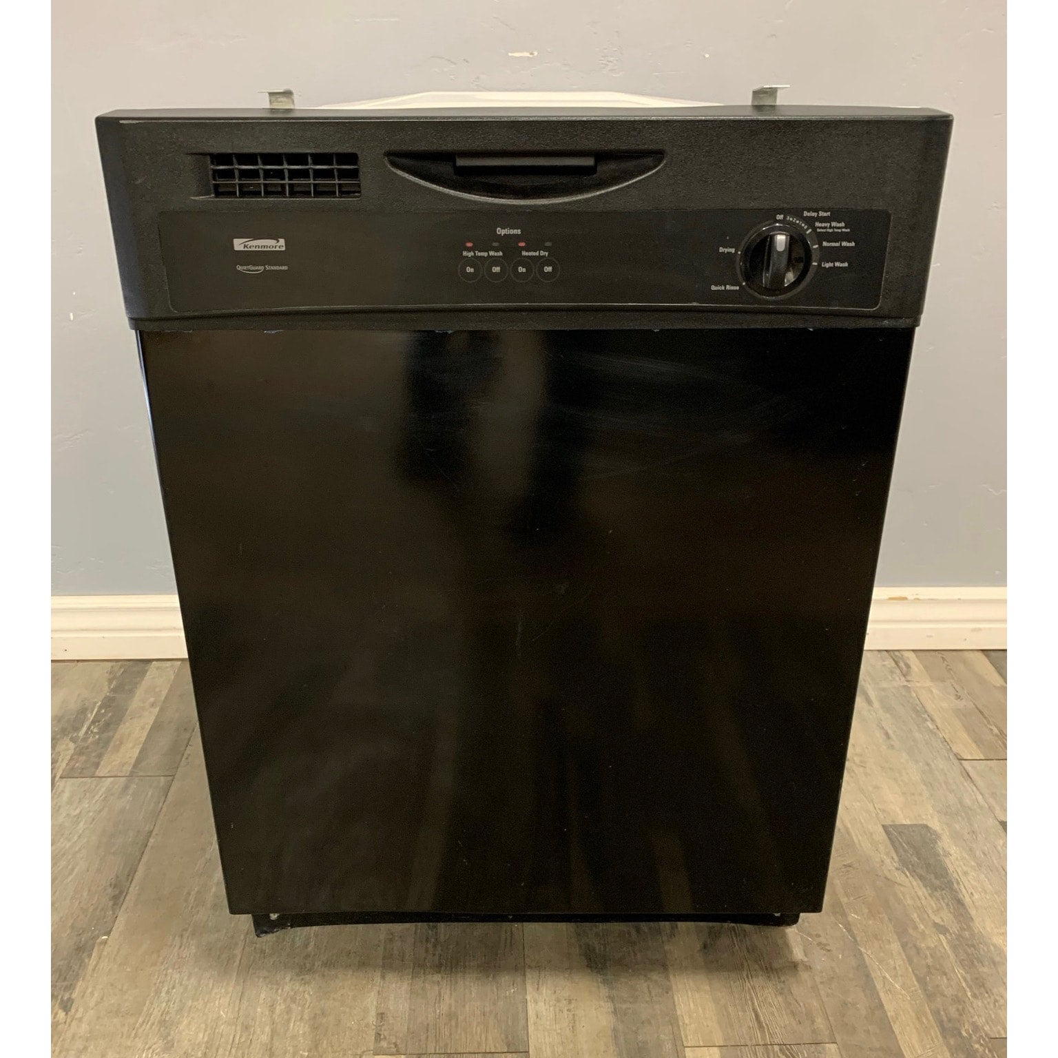 Kenmore clearance black dishwasher