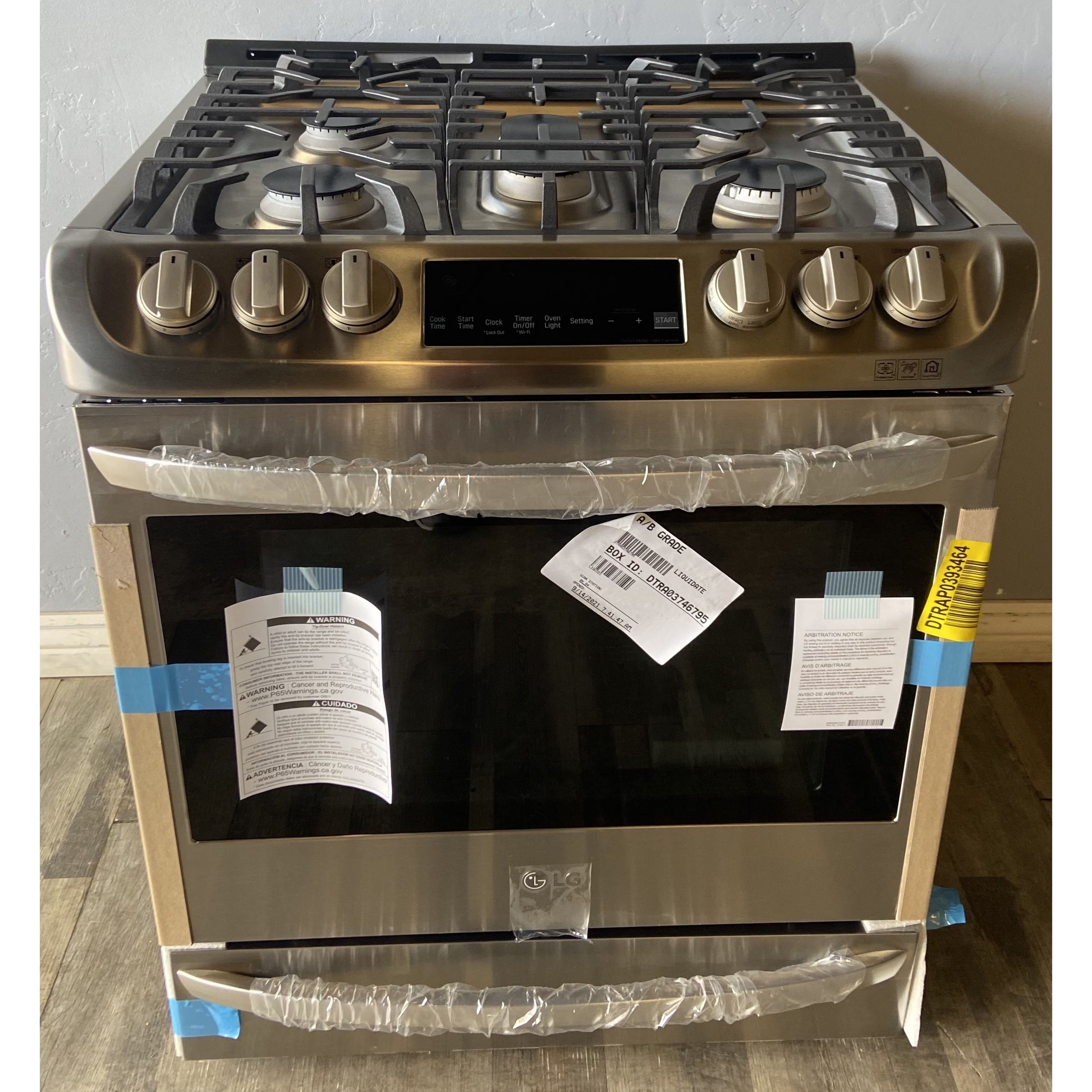 LG 6.3 Cu. Ft. Dual Fuel Range LSD4913ST Frontline Appliances