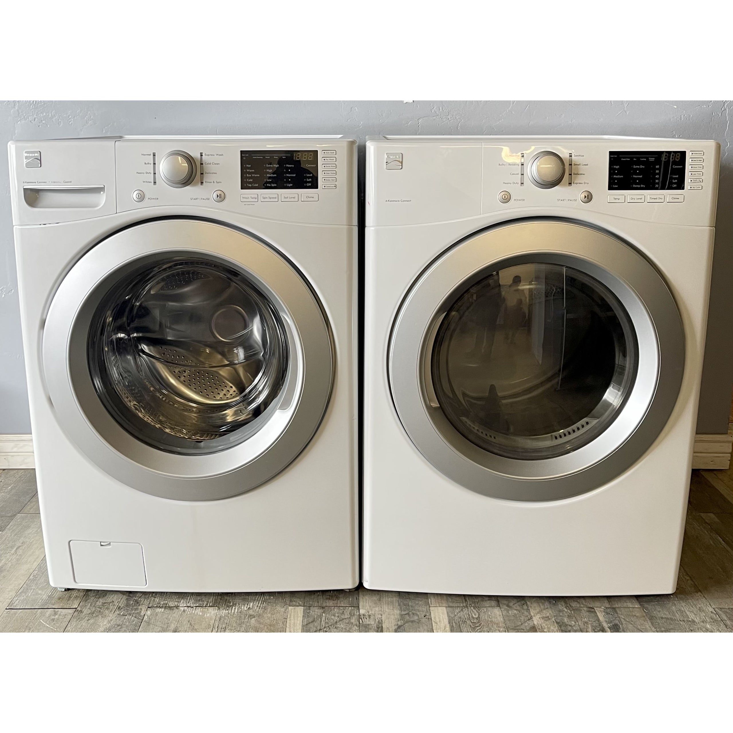 Kenmore 4 Cu. Ft. Washer 796.41182311 7.3 Cu. Ft. Electric Dryer