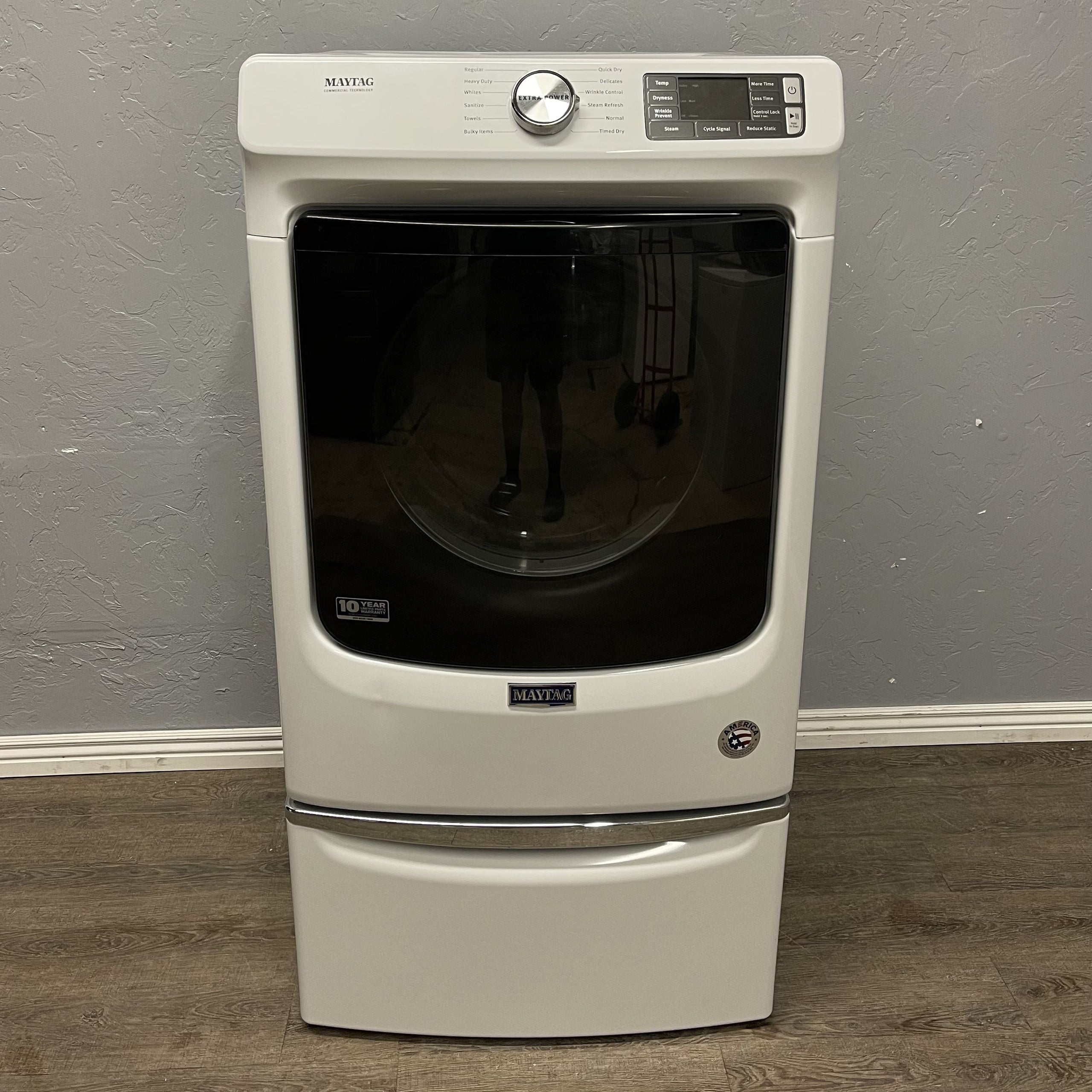 Maytag 7.3 Cu. Ft. Electric Dryer MED6630HW1 Frontline Appliances